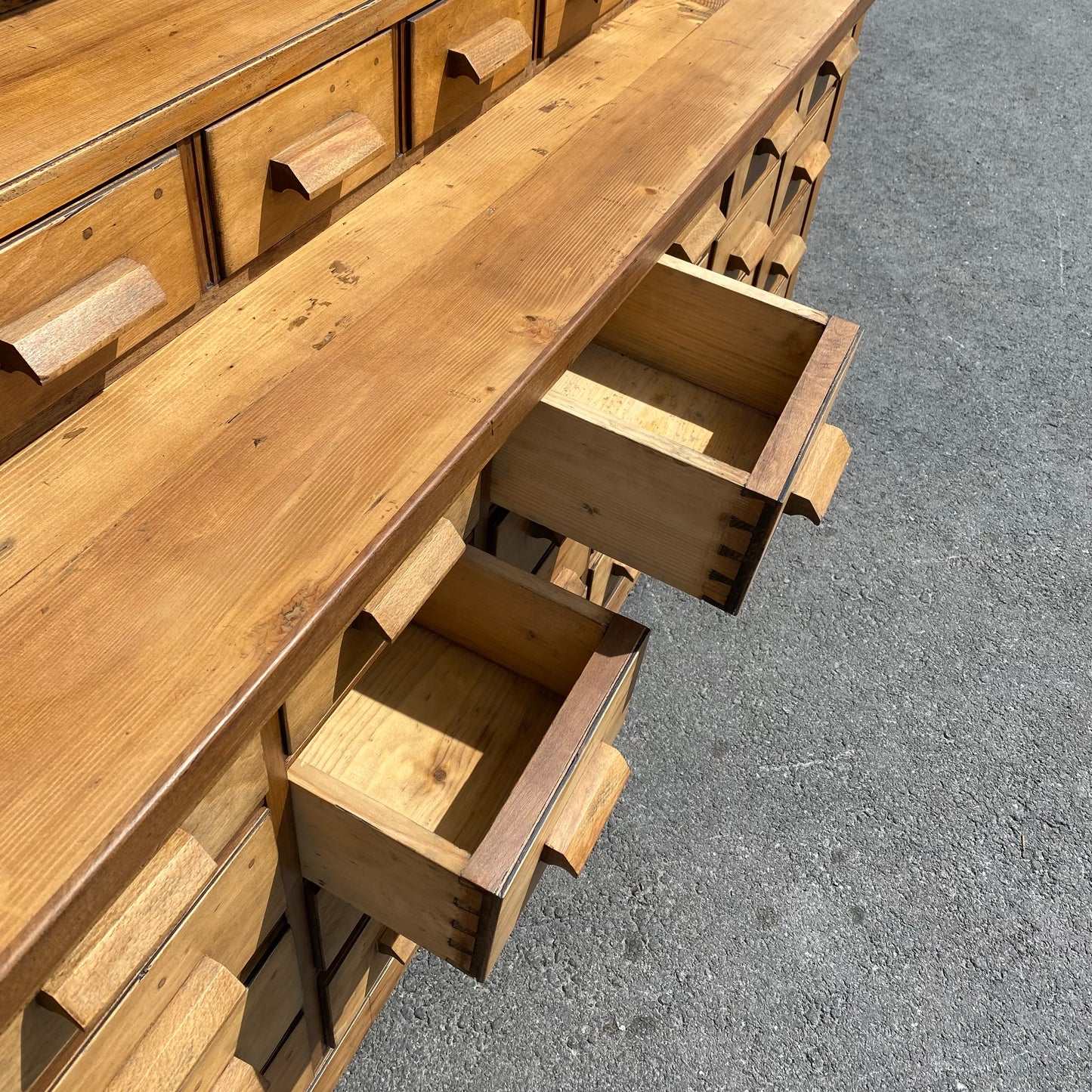 Vintage Apothecary bank of drawers / cupboard