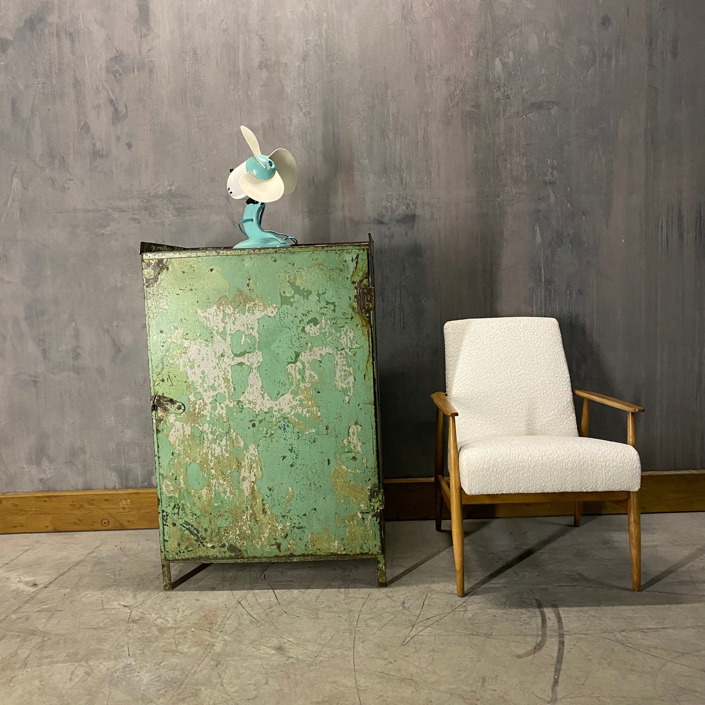 Vintage Fiat Servizio workshop cabinet