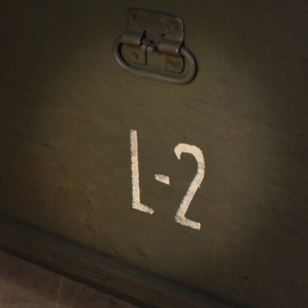Vintage medical military chest of drawers