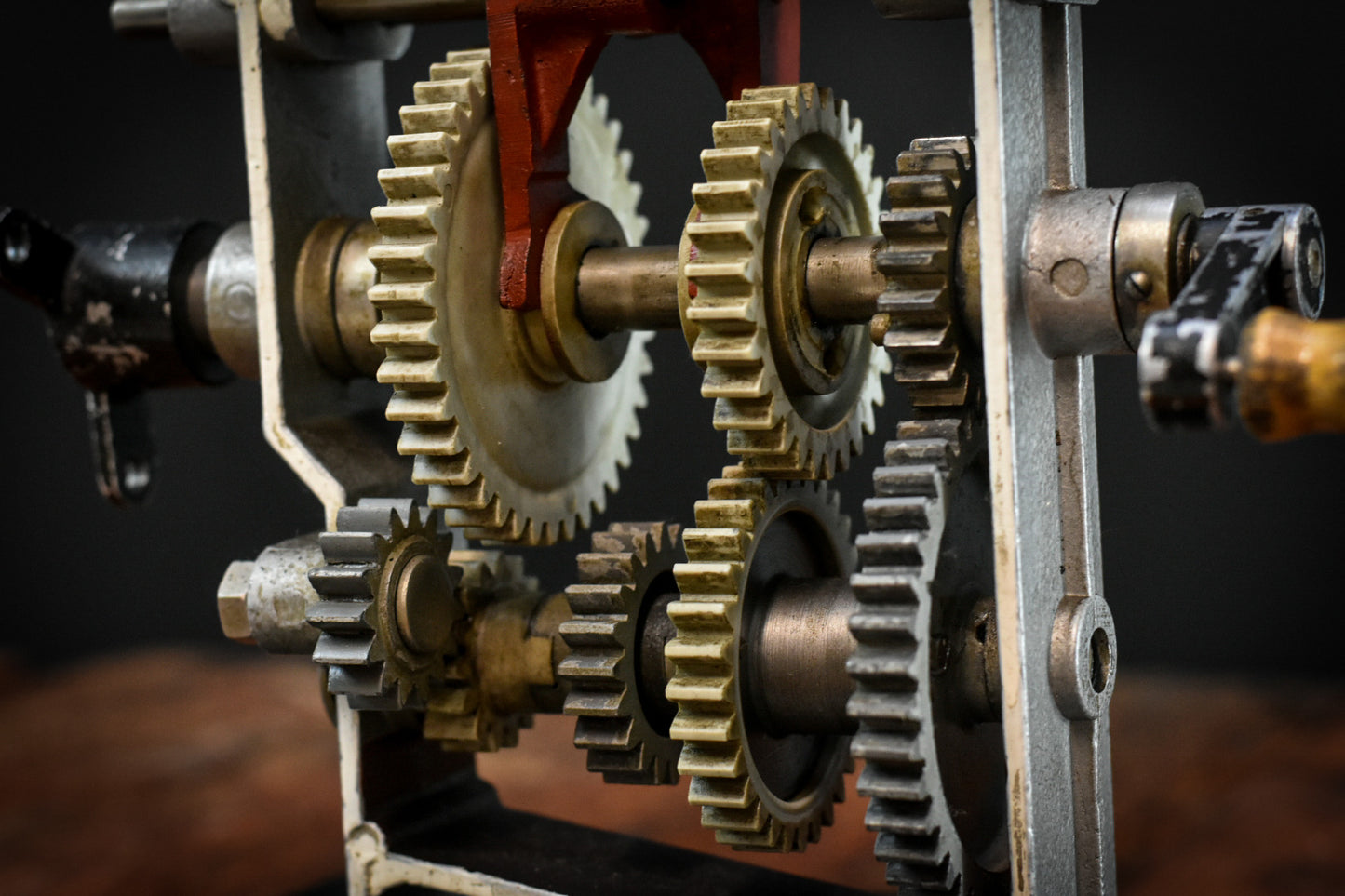 Gearbox Cutaway Instruction Model from 1950s
