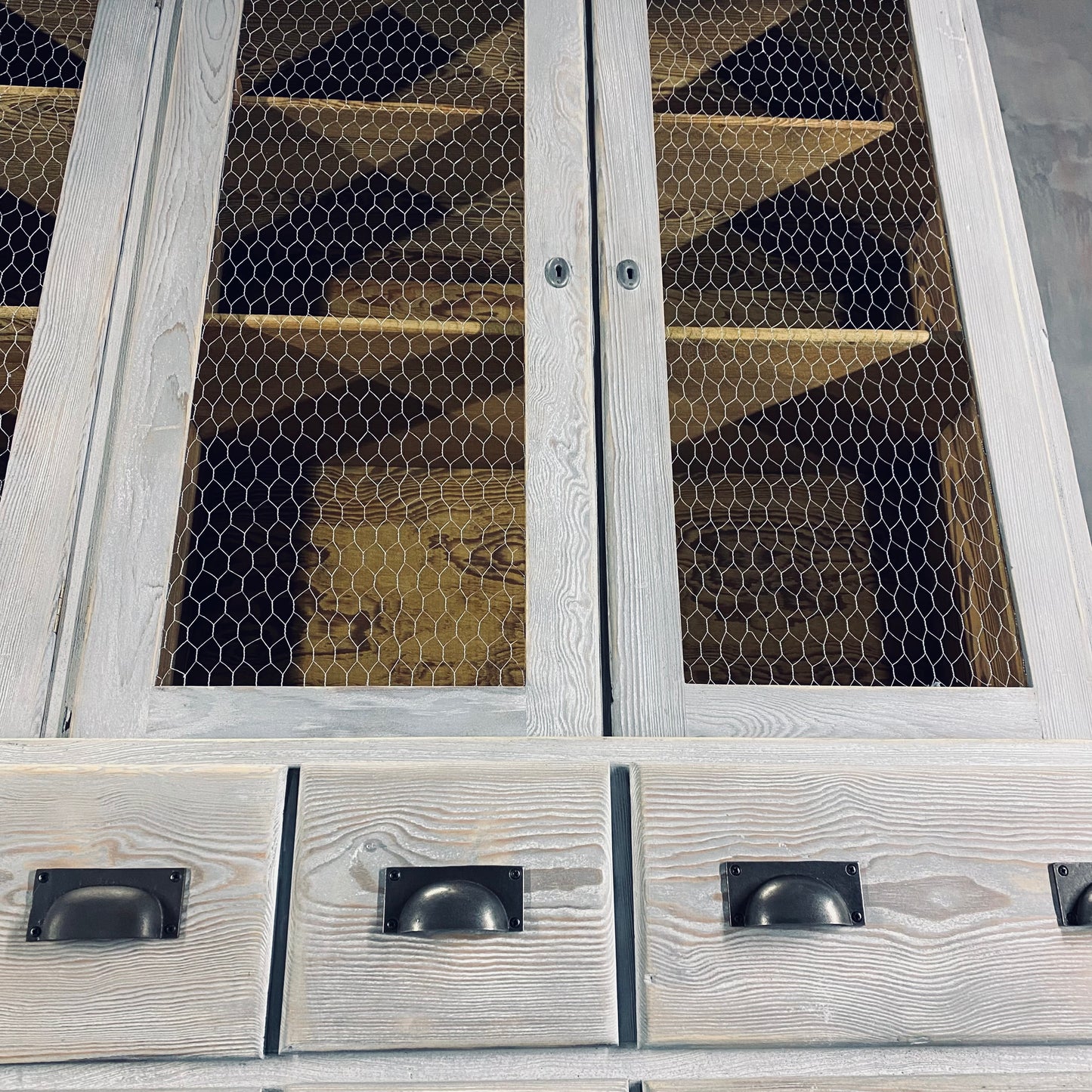 Italian apothecary cabinet