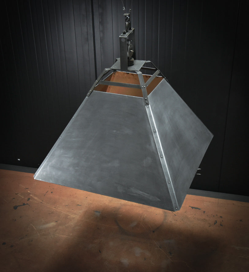 HUGE Czech Rep. SQUARE industrial pendand lighting