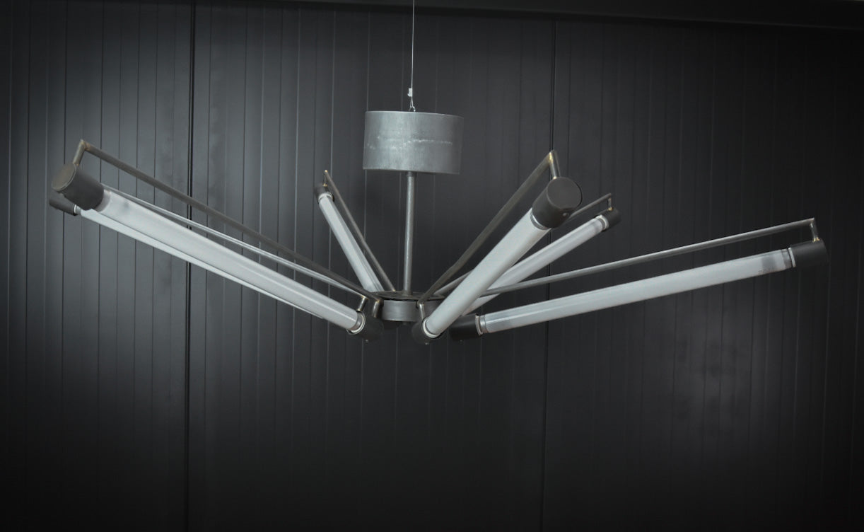Industrial FLUORESCENT pendant lighting