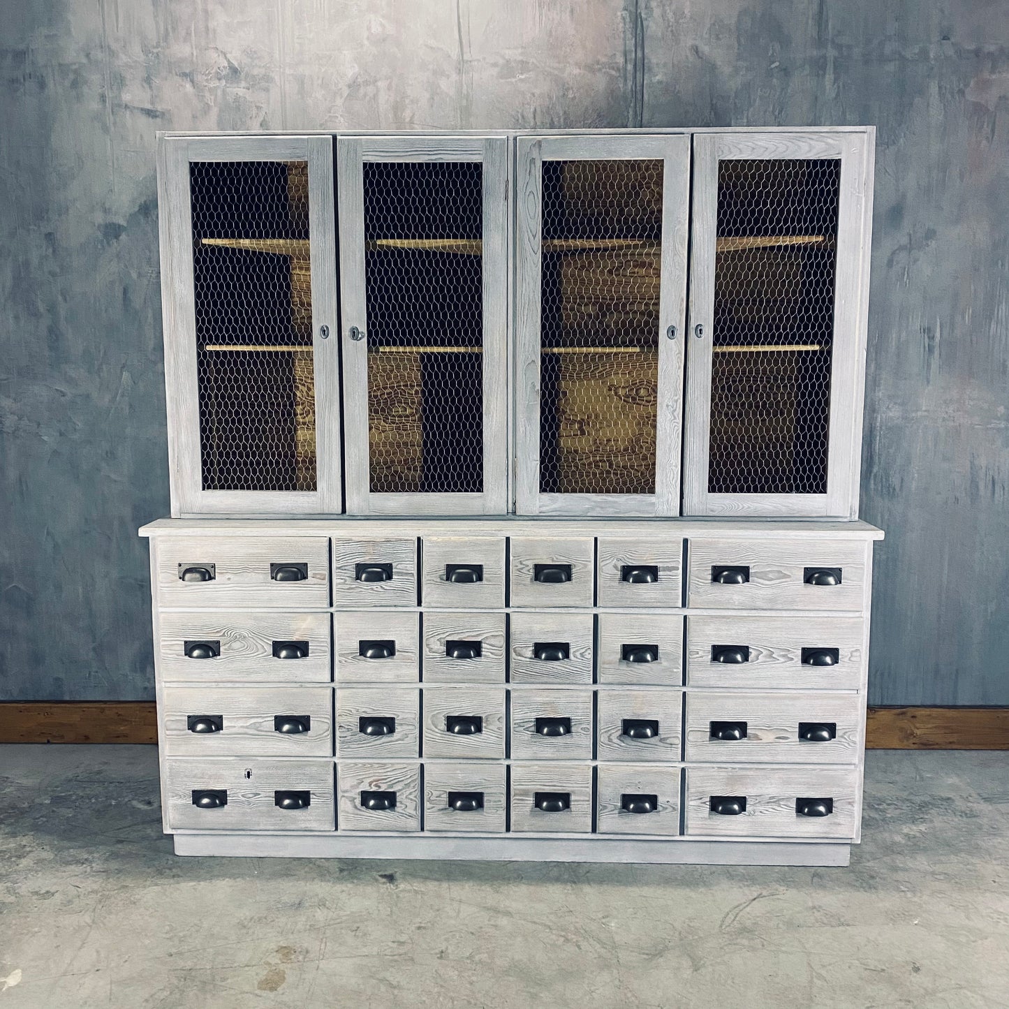 Italian apothecary cabinet