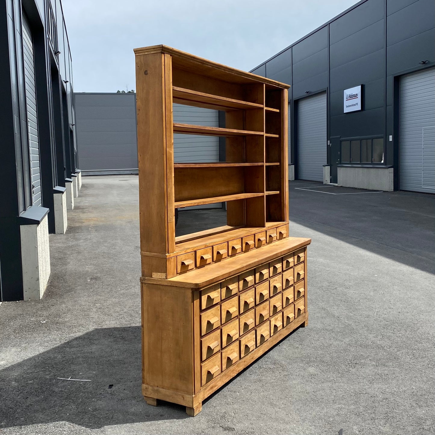 Vintage Apothecary bank of drawers / cupboard