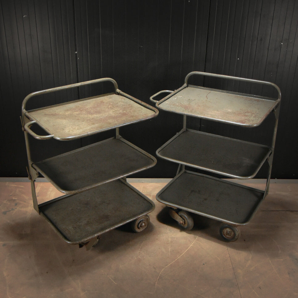 Heavy duty industrial carts
