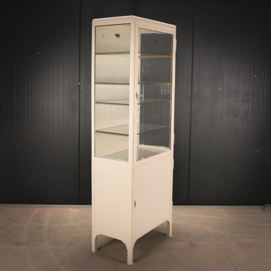 Medical Glass Apothecary Cabinet