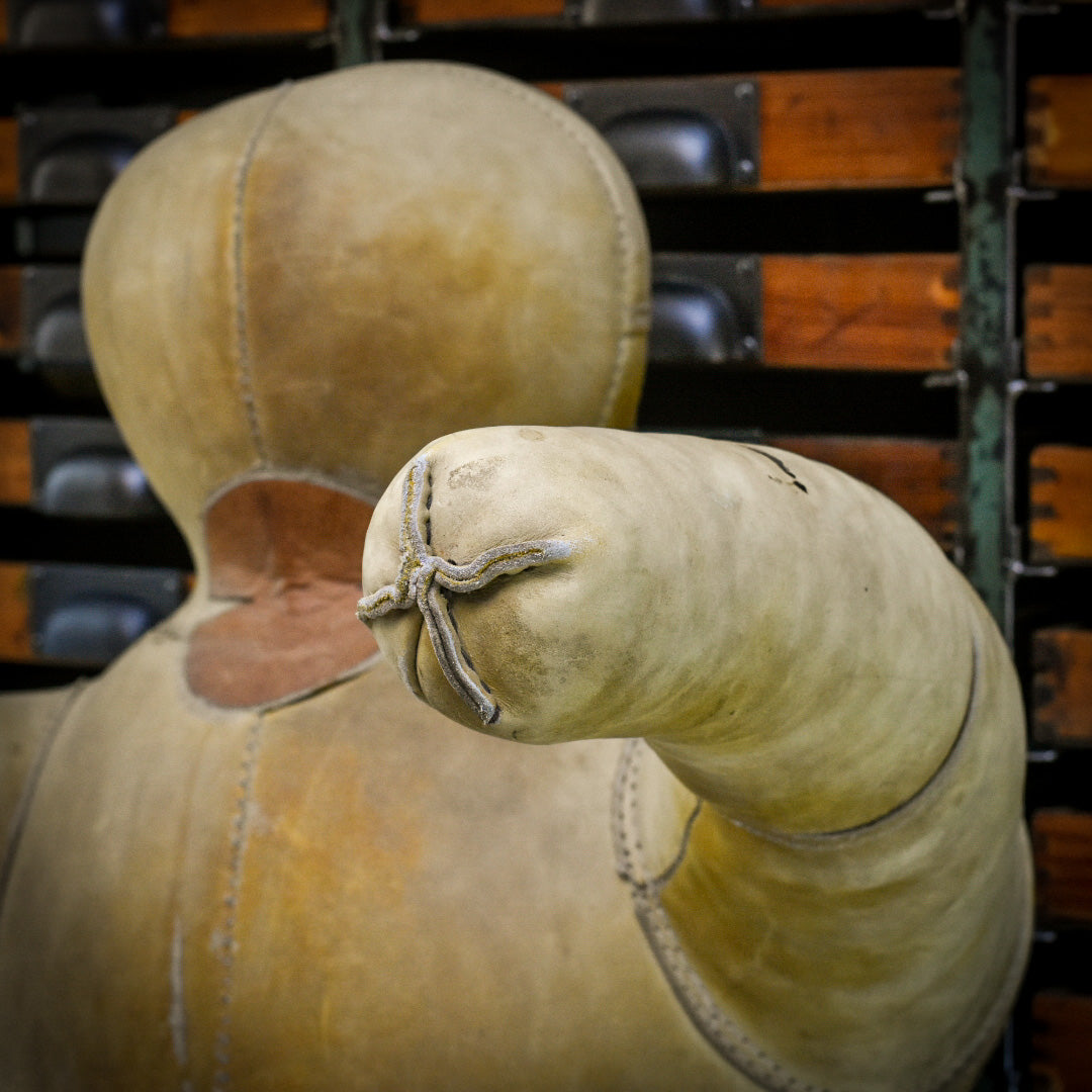 Vintage Wrestling Dummy