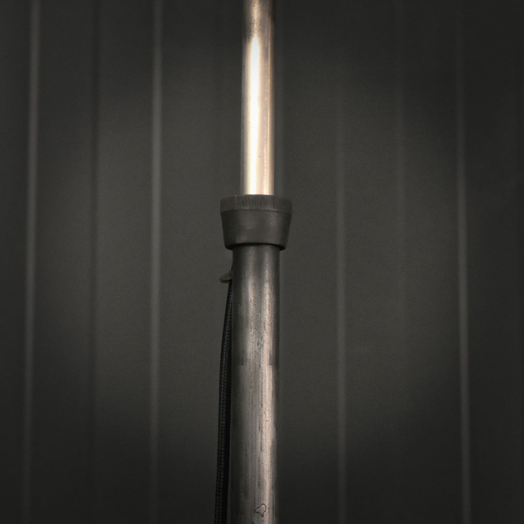 Pair of genuine tall scoop studio lamps