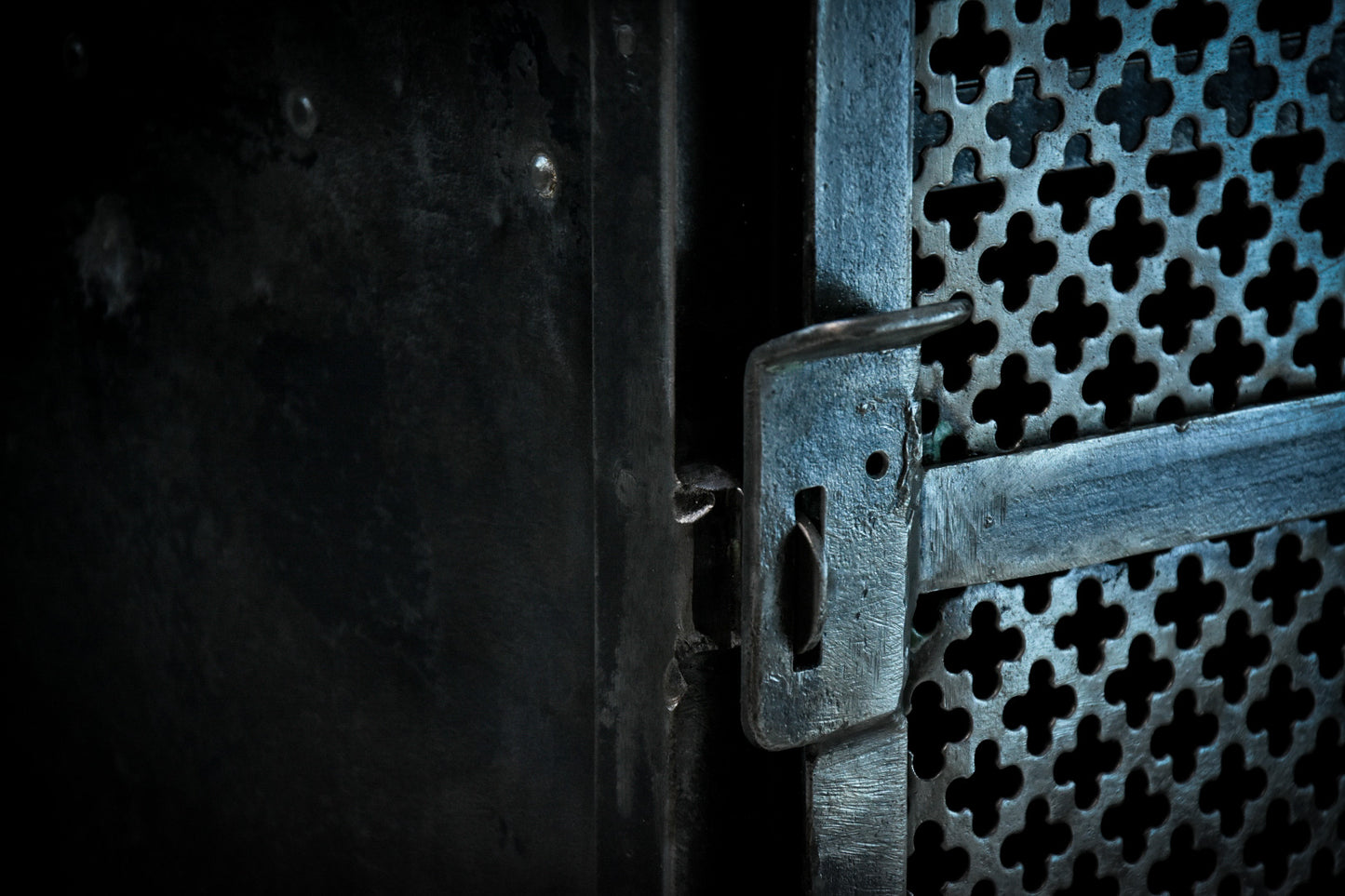 ROWAC / Augustus Gross metal workshop cabinet