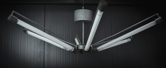 Industrial FLUORESCENT pendant lighting