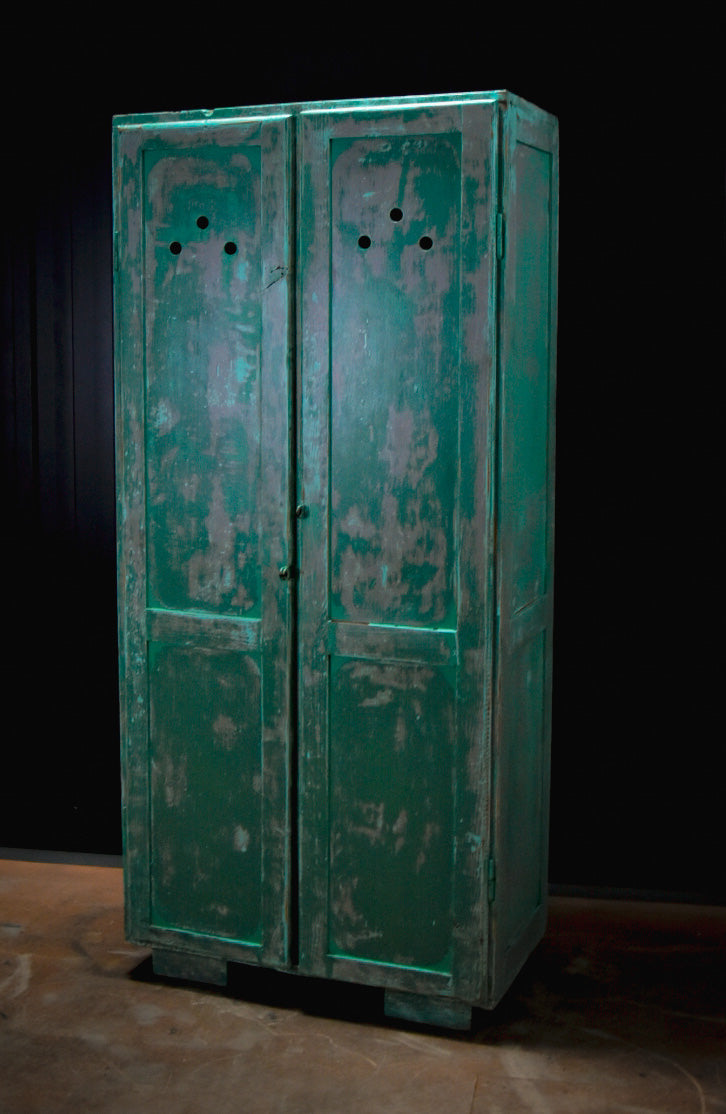 Wooden industrial lockers
