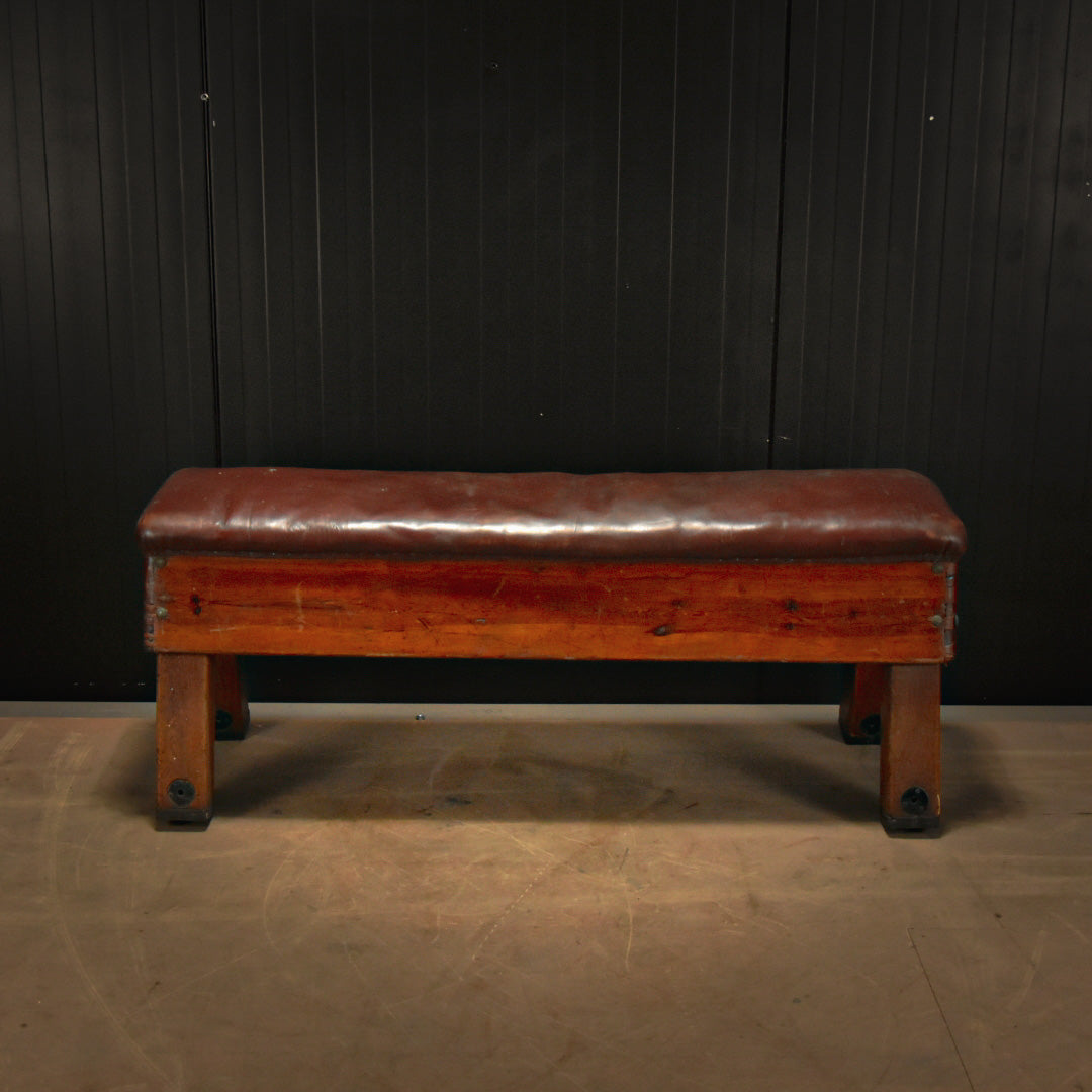 Vintage gymnastic bench 1920s