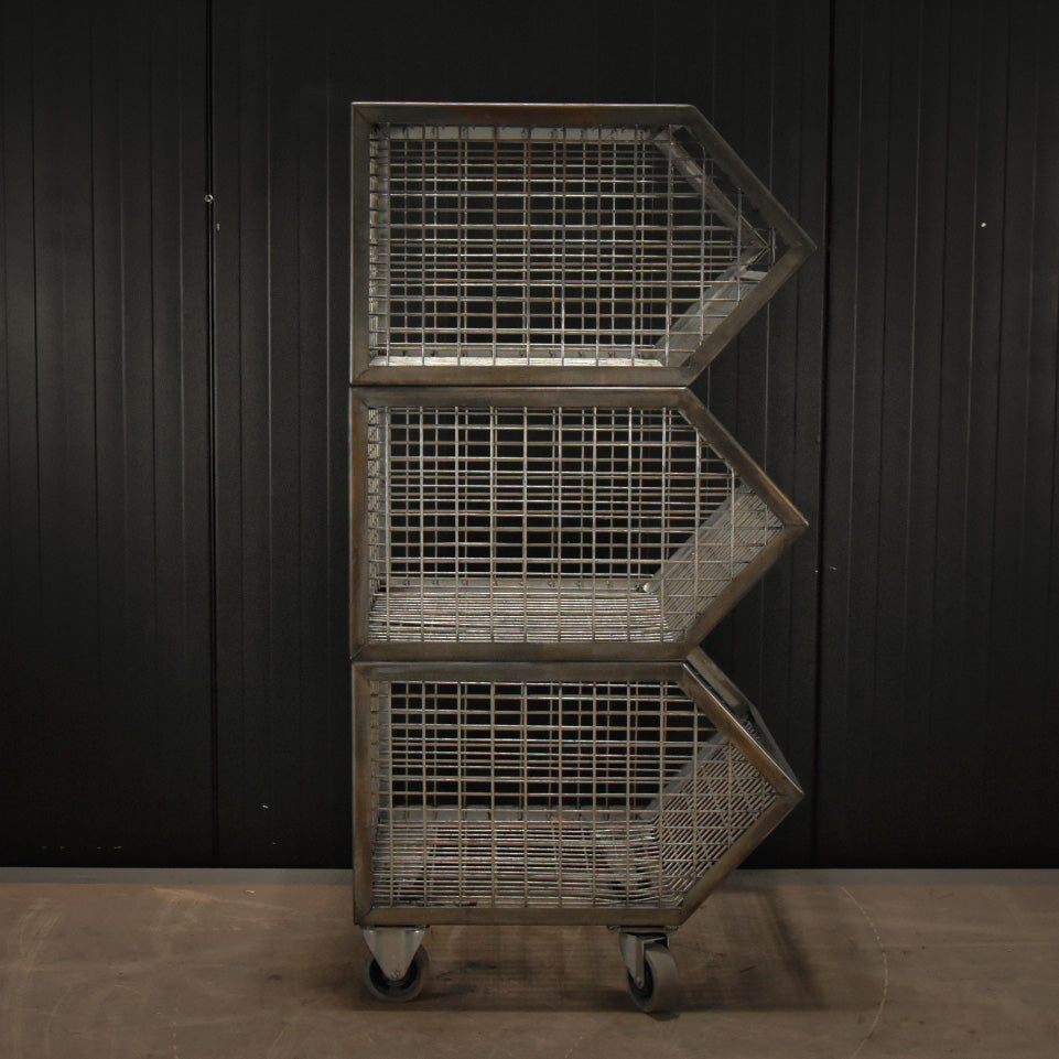 Heavy duty basket/shelving rack/carts