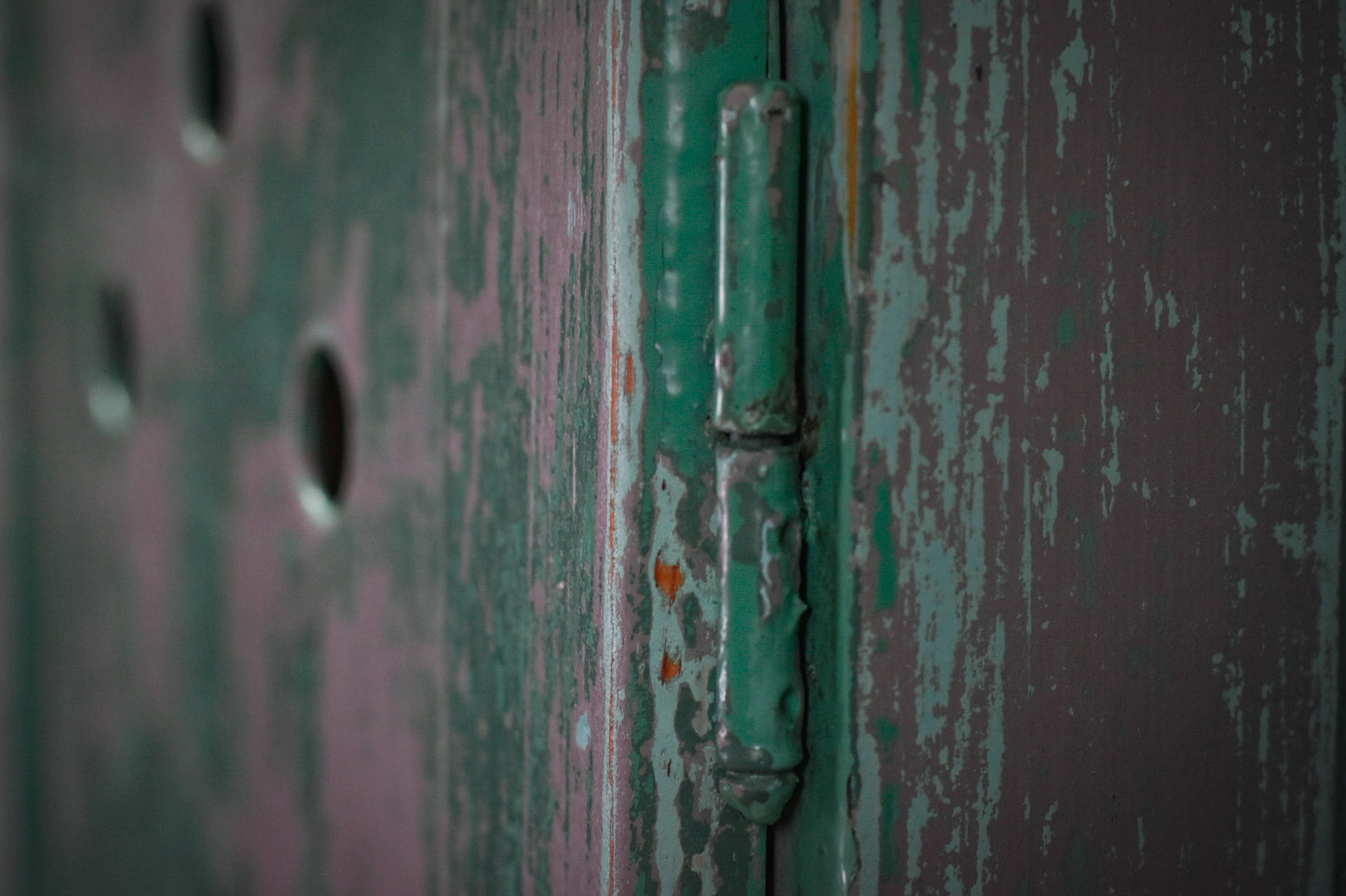 Wooden industrial lockers