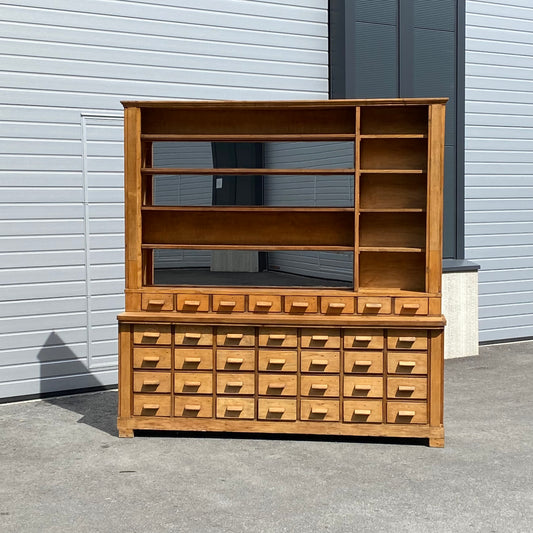 Vintage Apothecary bank of drawers / cupboard