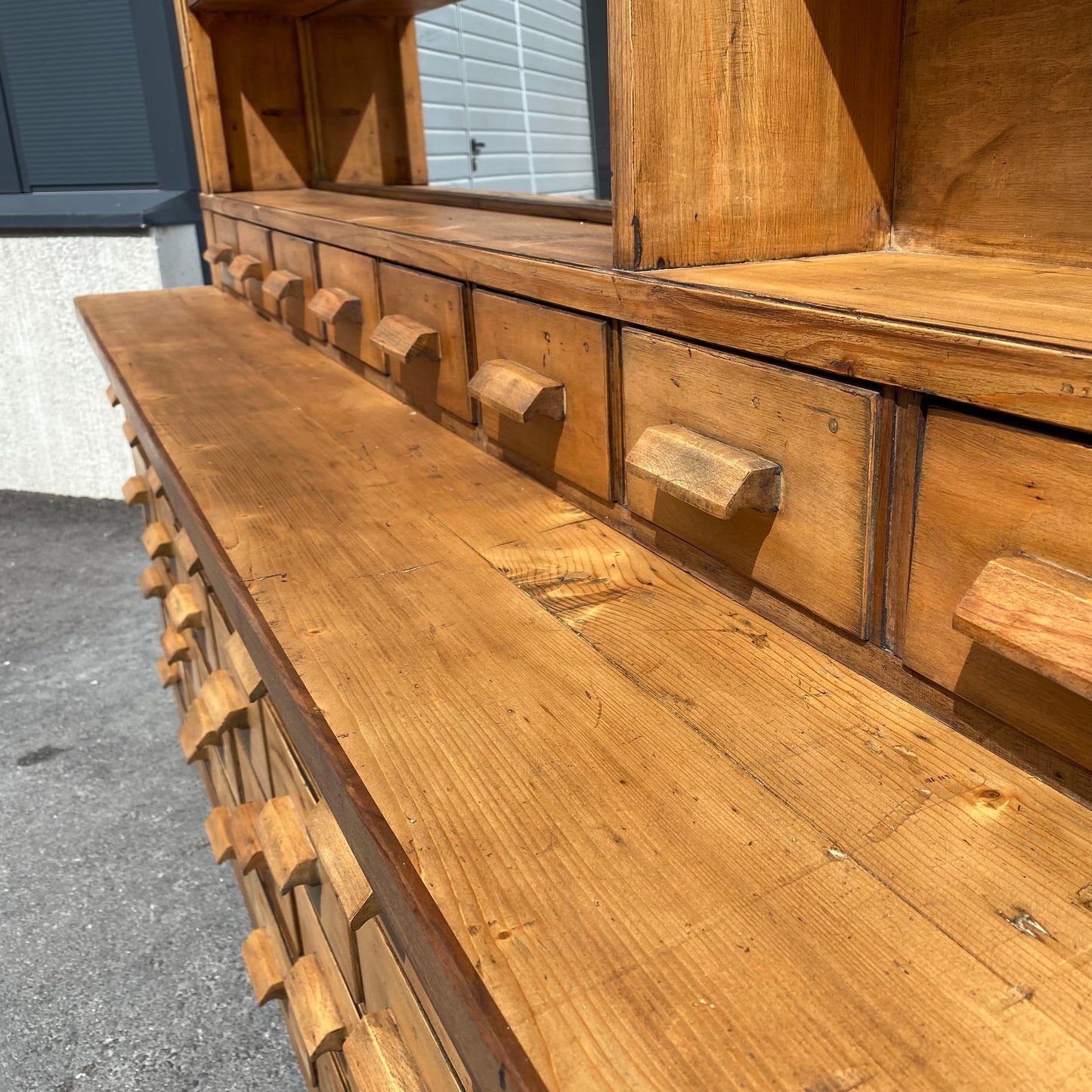 Vintage Apothecary bank of drawers / cupboard
