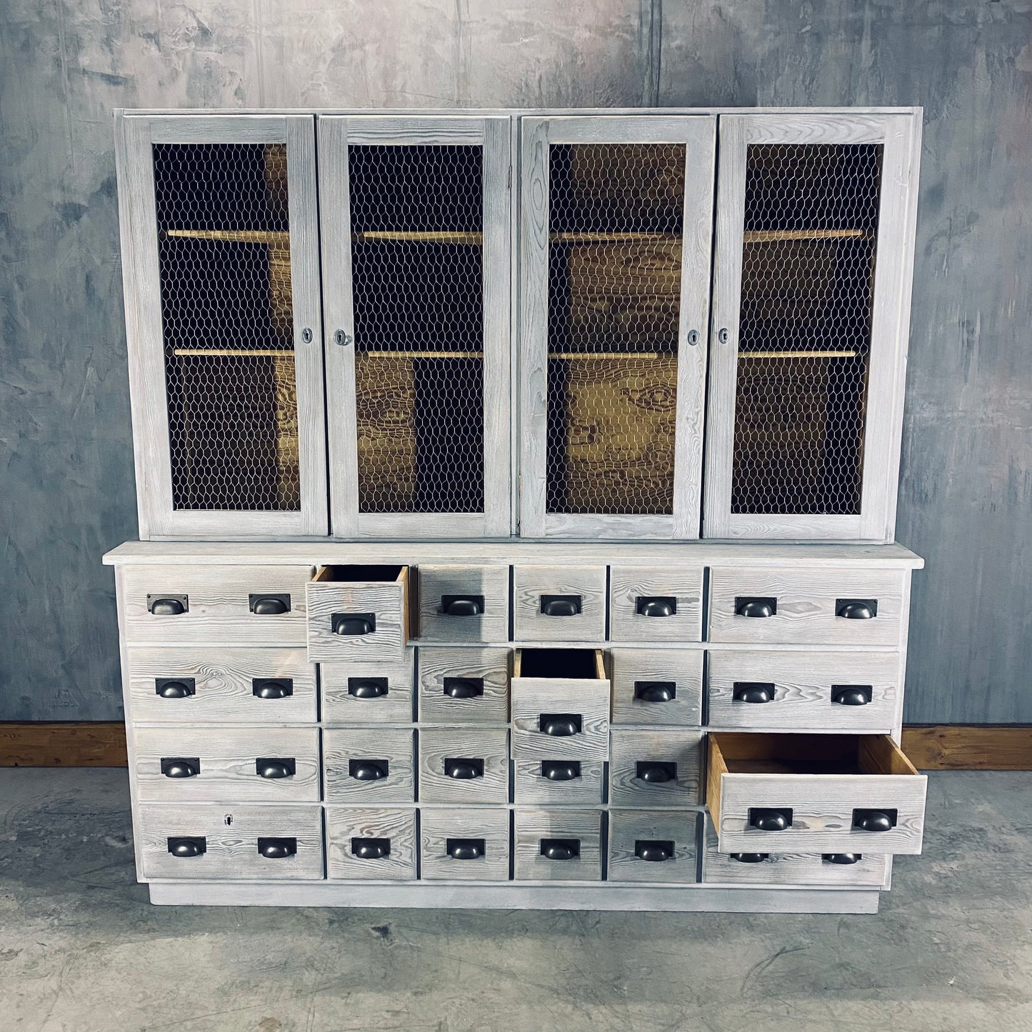 Italian apothecary cabinet