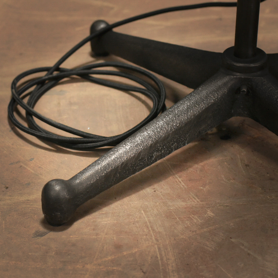 Pair of genuine tall scoop studio lamps
