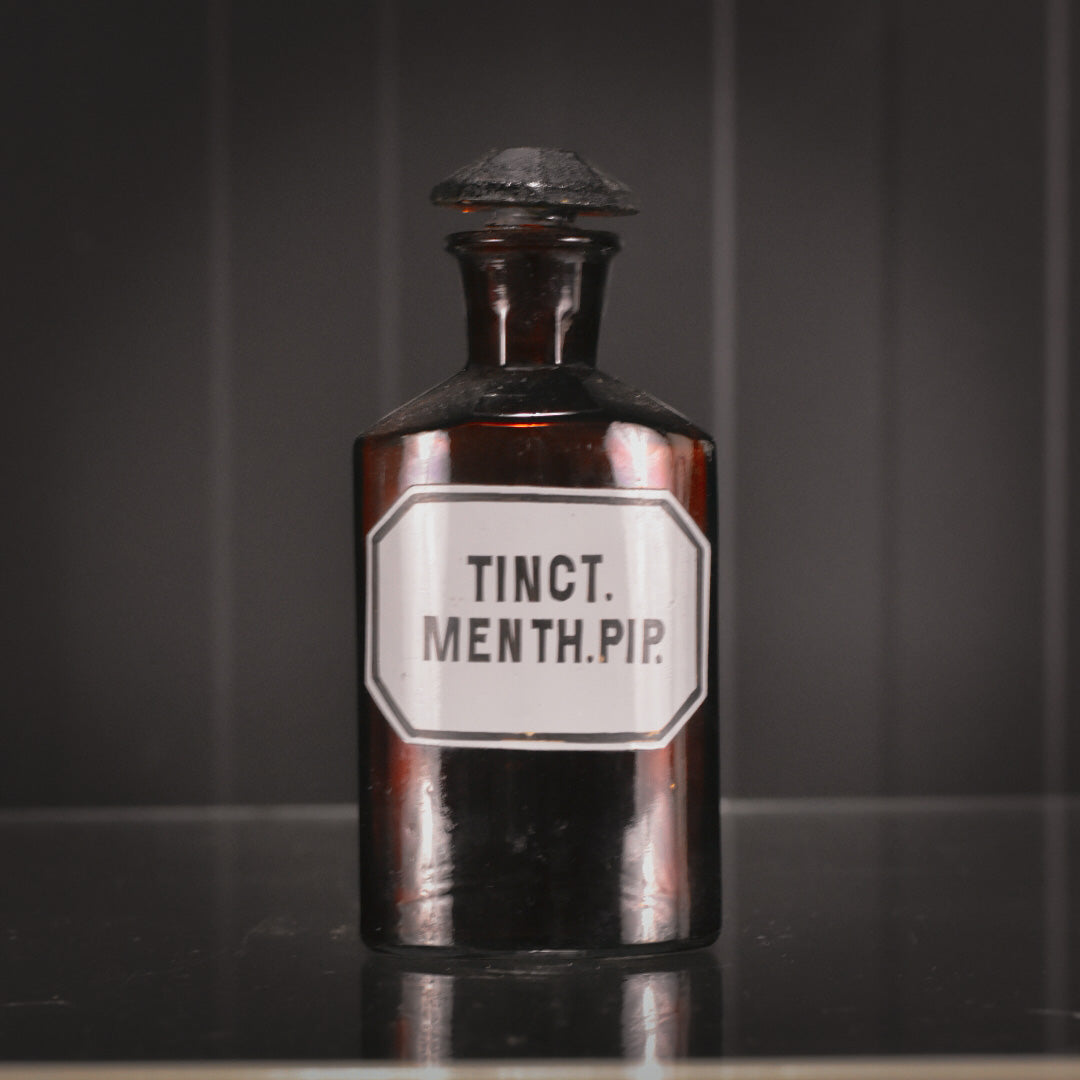 Set of 30 apothecary pharmacy glass