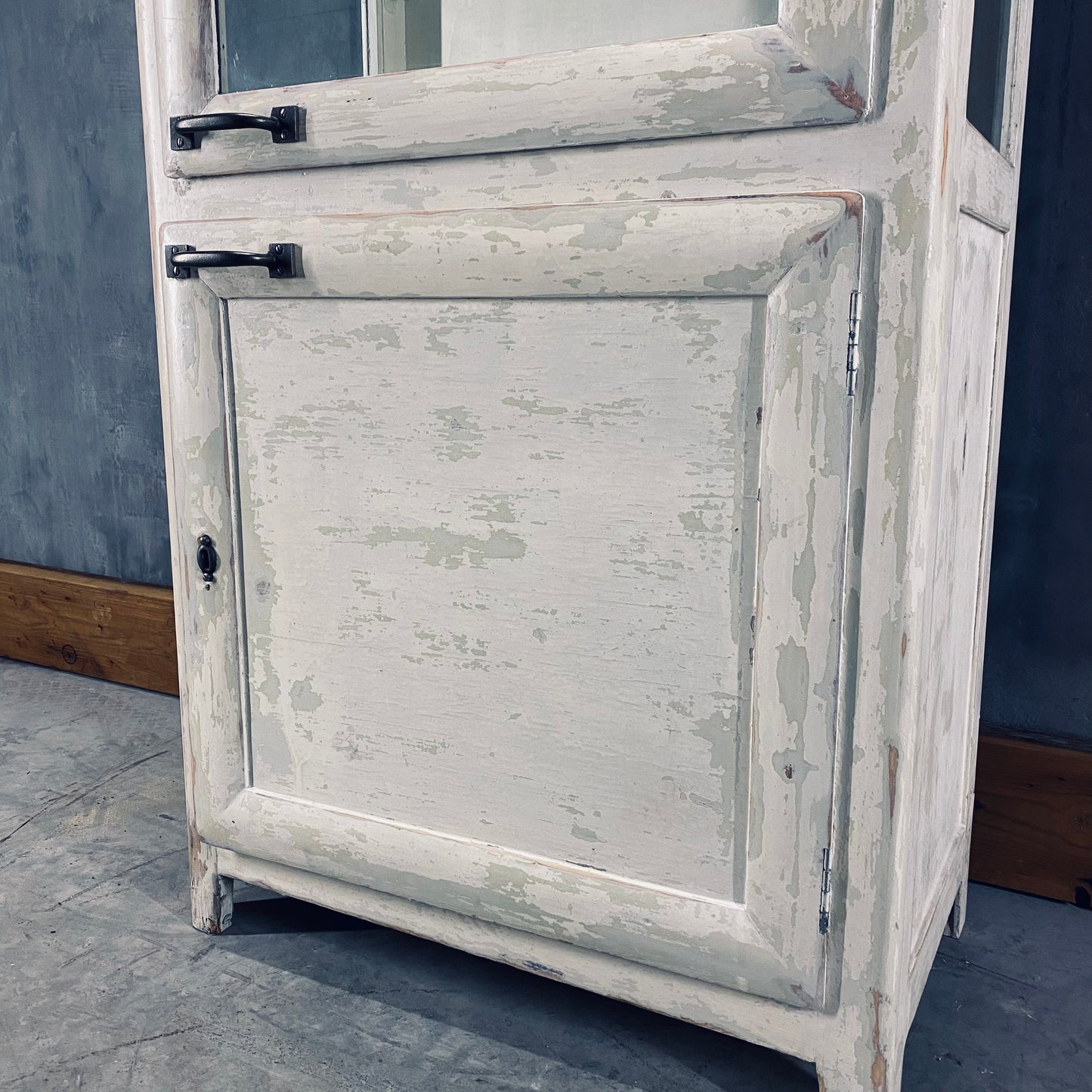 Wooden medical cabinet