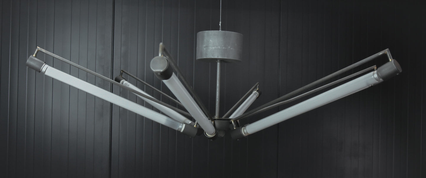Industrial FLUORESCENT pendant lighting