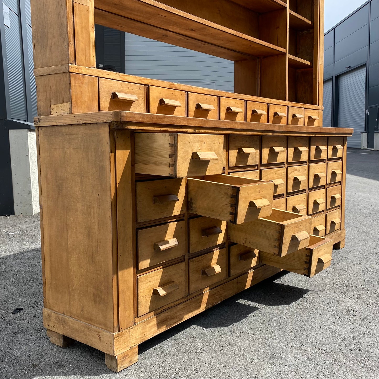 Vintage Apothecary bank of drawers / cupboard