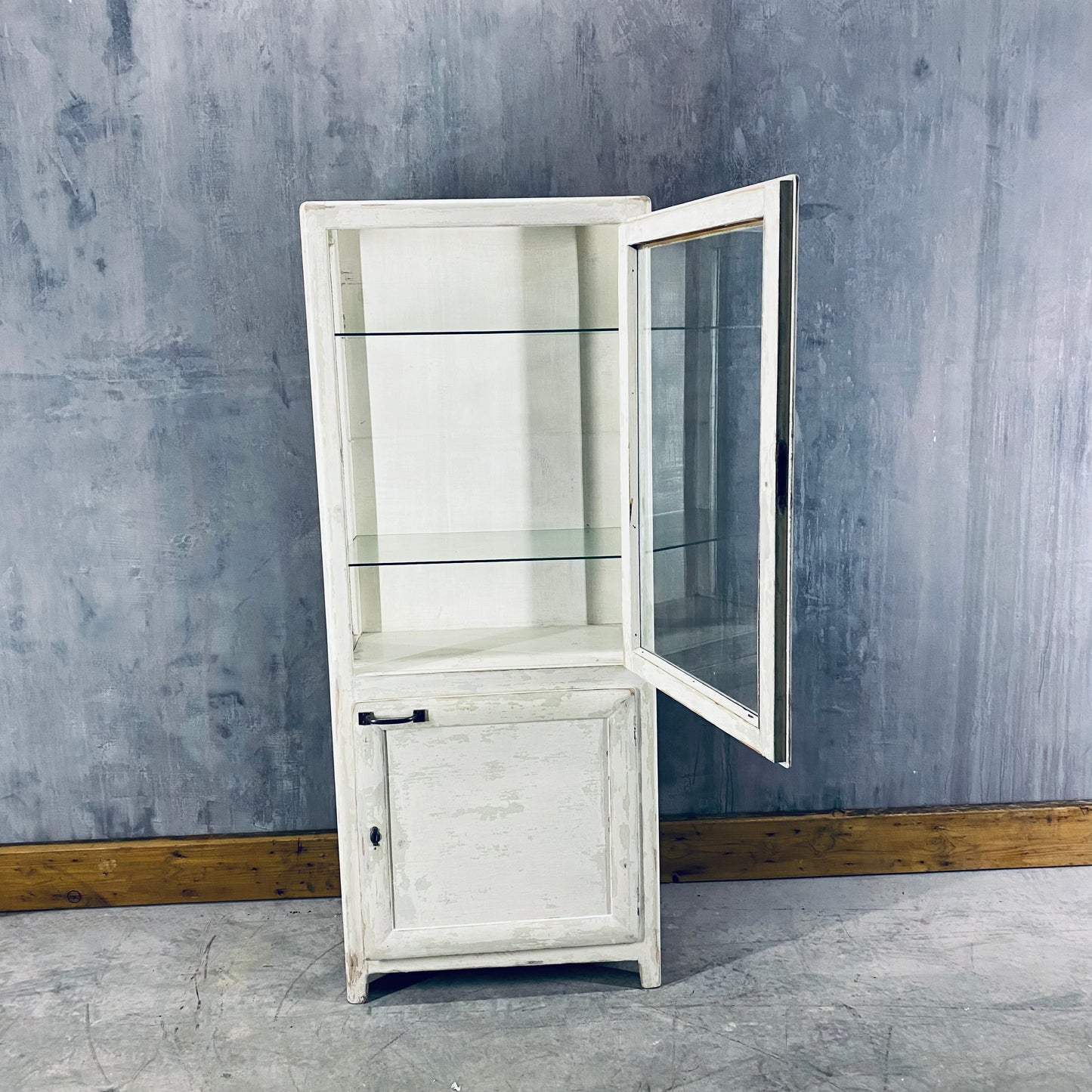 Wooden medical cabinet