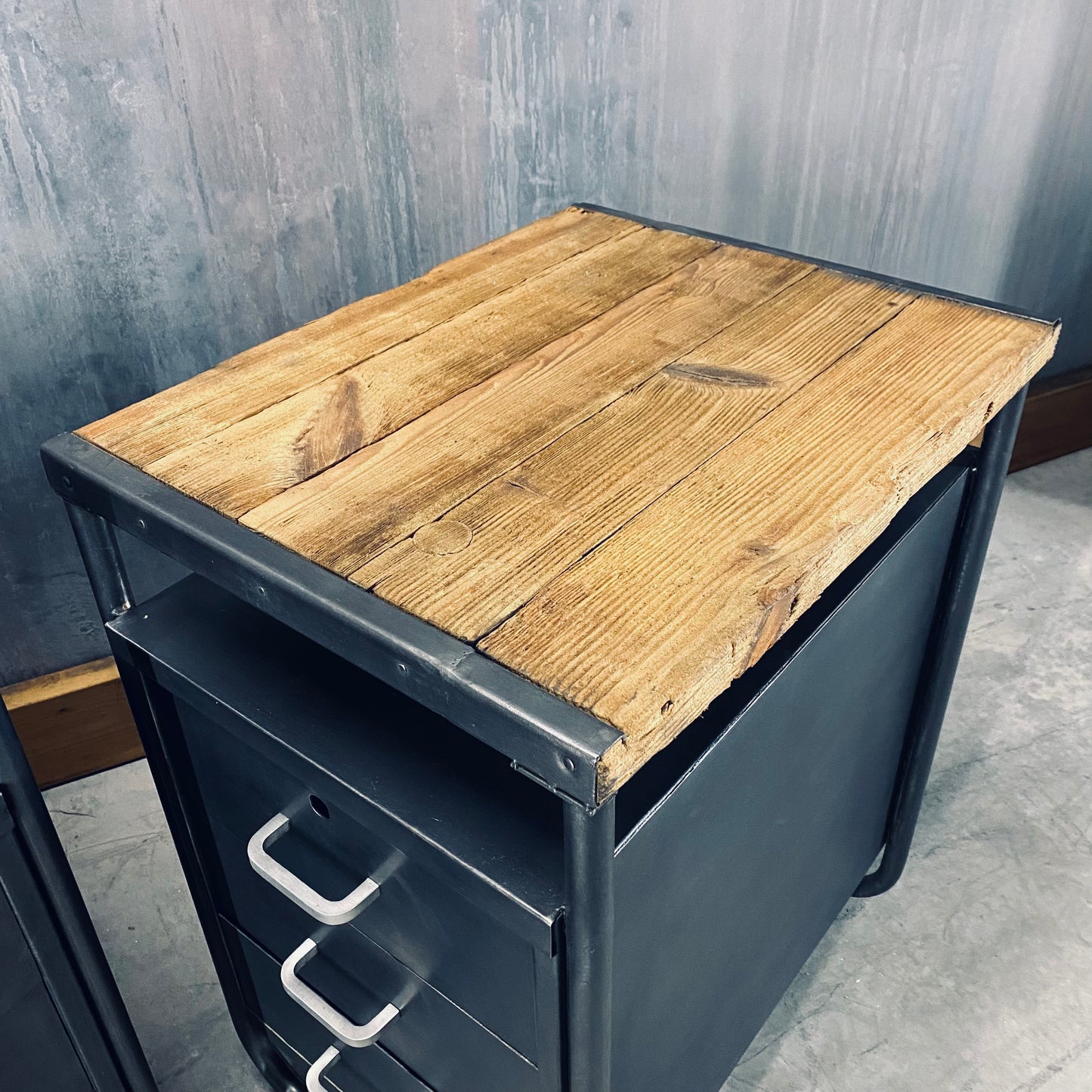 Industrial night tables / cabinets