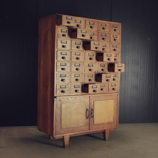 Filing cabinet from old library in Prague