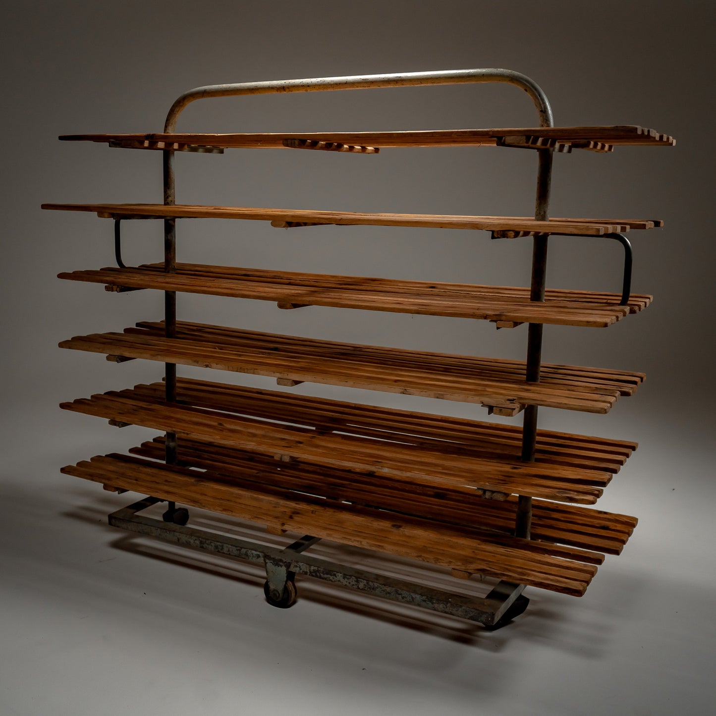 Brødtralle fra bakeri Gdańsk, Polen – ca. 1950