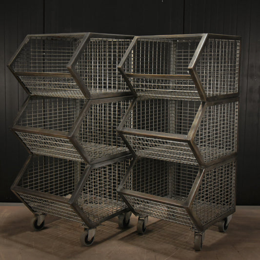 Heavy duty basket/shelving rack/carts