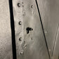 Antique riveted Bank cabinet from post office in Vienna