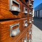 Oak filing cabinet from Prague library