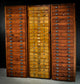 Industrial bank of drawers from Messerschmitt workshop BROWN