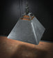 HUGE Czech Rep. SQUARE industrial pendand lighting