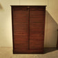 Doubble Tambour door archive cabinet