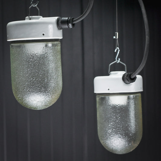 Ceramic industrial pendant lighting #1