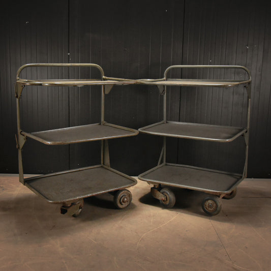 Heavy duty industrial carts