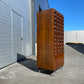 Oak filing cabinet from Prague library