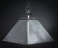 HUGE Czech Rep. SQUARE industrial pendand lighting