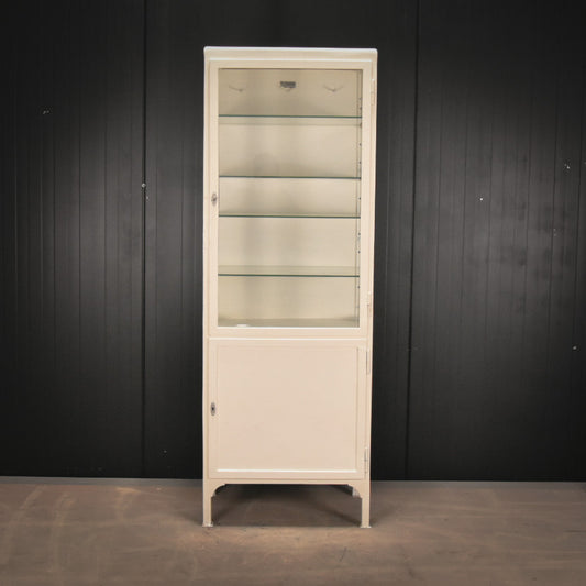 Medical Glass Apothecary Cabinet