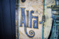 Embossed enamel ALFA LAVAL poster