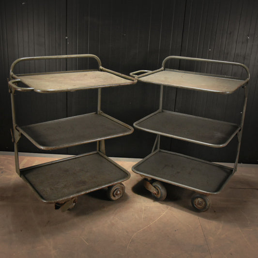 Heavy duty industrial carts