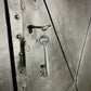 Antique riveted Bank cabinet from post office in Vienna