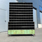 Heavy duty pigeon-hole metal shelving rack