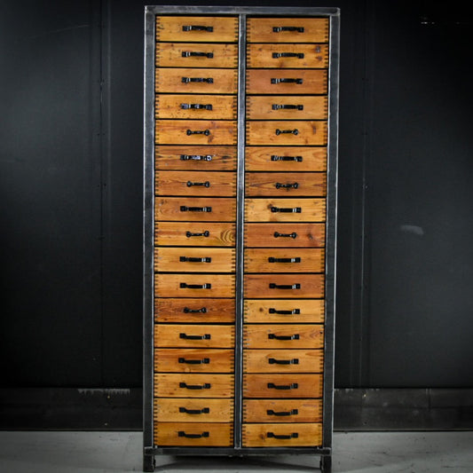 DDR Germany workshop bank of drawers