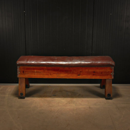 Vintage gymnastic bench 1920s