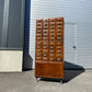 Oak filing cabinet from Prague library