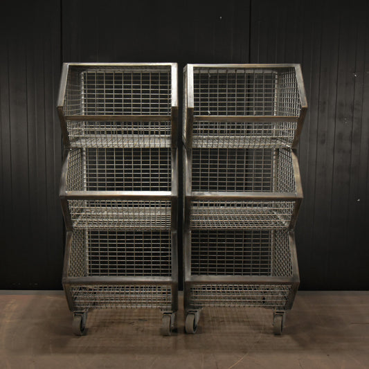 Heavy duty basket/shelving rack/carts